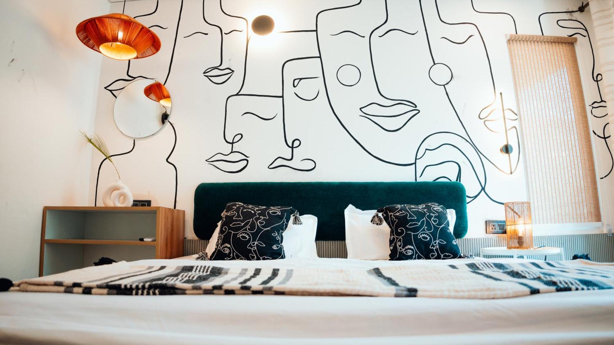 Art Bliss Hostel Rishīkesh Exteriör bild