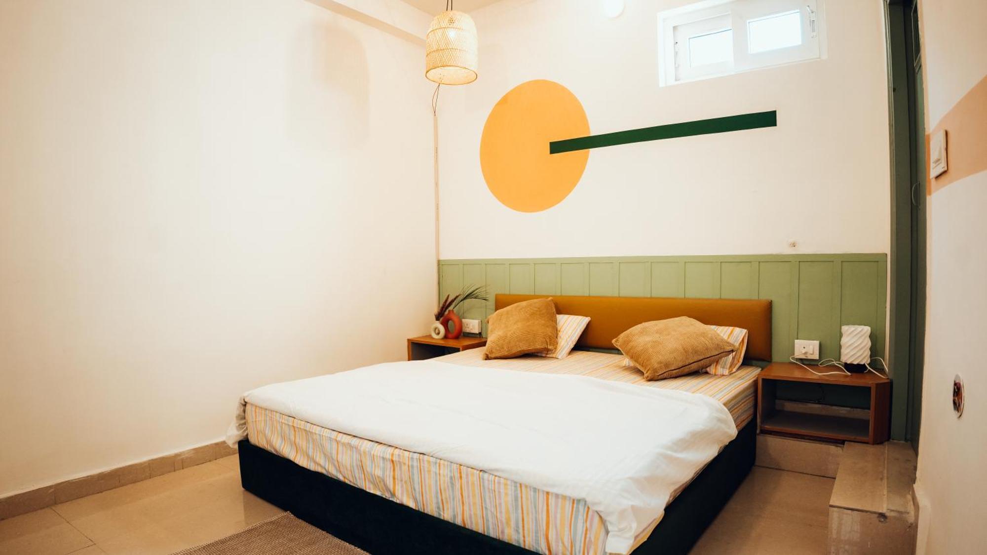 Art Bliss Hostel Rishīkesh Exteriör bild